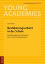 POLITIKWISSENSCHAFT | 23, YOUNG ACADEMICS, Cennet Abs: Bevölkerungsschutz in der Schule. Gelb-orange Gestaltung mit Streifen.