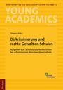 "Diskriminierung und rechte Gewalt an Schulen" von Theresa Kühn. Gelbes Cover mit KHSB-Logo unten rechts.
