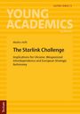 Text: "YOUNG ACADEMICS", "The Starlink Challenge". Gelber Hintergrund, rechteckiges Design mit Streifen.