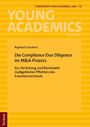 Gelber Buchumschlag mit dem Titel "Die Compliance Due Diligence im M&A-Prozess" von Raphael Schubert.
