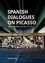"SPANISH DIALOGUES ON PICASSO" von María López-Fanjul y Díez del Corral. Schwarz-weißes Wandgemälde.