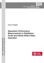 „Separation Performance Measurements in Distillation“ von Sven Gutperl. Rotes Logo der Technischen Universität Braunschweig.