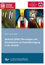 Titel: Skalierte (EMV) Messungen und Simulationen zur Funkübertragung in der Avionik. Universität Logo oben links.