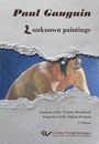 Cover von "Paul Gauguin: 2 unknown paintings". Unten eine Illustration eines nackten Rückens vor blauem Hintergrund.