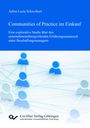 "Communities of Practice im Einkauf" von Adina Lucia Schweikert; Illustration mit vernetzten blauen Figuren.