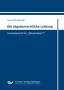 Oben: Jonas Blaszkowski. Titel: Die abgabenrechtliche Lenkung. Untertitel: Unerwünscht im „Steuerstaat“? Unten: Verlag-Logo.