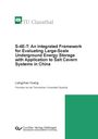 Text: "S-4E-T: An Integrated Framework for Evaluating Large-Scale Underground Energy Storage with Application to Salt Cavern Systems in China." Logo TU Clausthal.