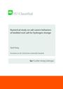 Yanli Fang: Numerical study on salt cavern behaviors of bedded rock salt for hydrogen storage, Buch