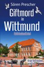 "Sören Prescher: Giftmord in Wittmund, Ostfrieslandkrimi, Kripo Ostfriesland ermittelt. Backsteingebäude mit rotem Dach."