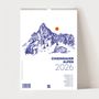Anja Garschhammer: Chiemgauer Alpen, Wandkalender 2026, Monatskalender, A4, KAL