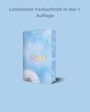 "Limitierter Farbschnitt in der 1. Auflage." Buch "I see YOU" von Marlen Linda, mit Pusteblume auf blauem Hintergrund.