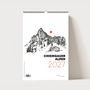 Xoxo Arte: Chiemgauer Alpen, Design Wandkalender 2027, Monatskalender, A4, KAL