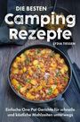 "Die besten Camping Rezepte" von Lydia Tiessen, leckeres One Pot Gericht mit Kartoffeln und Hackfleisch in einer Pfanne.