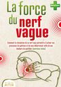 "La force du nerf vague" in Grün und Rot. Illustration eines Kopfes und einer Hand am Nacken mit Zielsymbolen.