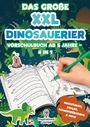 Inspirations Lounge: Das große XXL Dinosaurier Vorschulbuch ab 5 Jahre, Buch