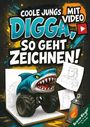 Birgit Bravo: Zeichenbuch Digga Junge, Buch