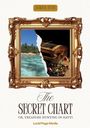"James Otis", "The Secret Chart", "Or, Treasure Hunting in Hayti", "Lucid Page Media". 
Illustration: Goldrahmen, zerissene Szene. Links Strand, rechts Schatztruhe.