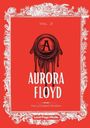 Vol. 2, AURORA FLOYD, Marry Elizabeth Braddon, Lucid Page Media. Rotes Cover mit dekorativem Rahmen und Wachssiegel.