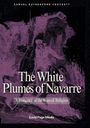 „The White Plumes of Navarre“ – Ein Reiter in historischer Kleidung mit dramatischer Gestik, lila Farbton.