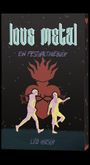 "Love Metal: Ein Festivaltagebuch. Leo Hirsch." Zwei Figuren laufen vor einem stilisierten Herz mit Flammen und Dornen.