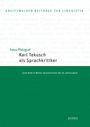 Falco Pfalzgraf: Karl Tekusch als Sprachkritiker, Buch