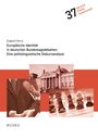 37 Sprache Politik Gesellschaft. Eugenio Verra, Europäische Identität in deutschen Bundestagsdebatten. Fotos: Mikrofone, Gebäude.