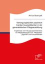 Anita Bosnjak: Versorgungslücken psychisch kranker Auszubildender in der generalistischen Pflegeausbildung. Ergebnisse von Fokusgruppeninterviews mit Pflegepädagogen bzw. Pflegepädagoginnen und Auszubildenden, Buch