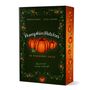 Cover eines Buches mit Kürbissen und grünen Ranken. Titel: "Pumpkin Patches". Autoren: Sienna Danes, Lizzy Jacobs.