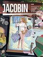 Titel: JACOBIN. Artikel: "Die Angst vor dem Begehren", "Der Gebrauchswert der Liebe", "Nehmen! Merz macht's". Illustration: Frau im Bett.