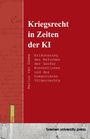 Marius van Damme: Kriegsrecht in Zeiten der KI, Buch