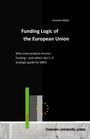 "Funding Logic of the European Union" von Jerome Malo. EU-Sterne, grüner Balken, "bvp", "bremen university press".