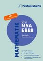 „Prüfungshefte“ Logo, „NEU: Training & Übungen“, „2027 MSA EBBR“, „MATHEMATIK“, „Berlin & Brandenburg“ auf blauem Kreis.