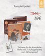 Komplettpaket 54€ durchgestrichen, 39€. "Soul Sealer's School Life" Buchreihe, inkl. 1 Auflagenextra. Logo rechts oben.