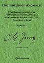 "Die lebendige Anomalie", Buchcover in Grün, Signatur von C.G. Jung, Verlag: RediromaVerlag. Autor: Massimo Ulivari.