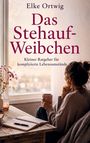 „Elke Ortwig - Das Stehauf-Weibchen: Kleiner Ratgeber für komplizierte Lebensumstände.“ Eine Frau mit Tasse am Fenster.