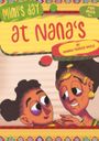 „Mimi's day at Nana's“ und „by Nanna Tadesse Hazle“. Bunte Illustration: Kind und ältere Frau lächeln einander an.