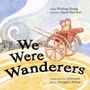 Text: "We Were Wanderers. A Story about the Holocaust and the Shanghai Refuge." Illustration: Zwei Kinder in einer Rikscha.