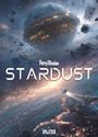 "Perry Rhodan Stardust" zeigt ein riesiges Raumschiff, das durch ein Asteroidenfeld im Weltraum fliegt.