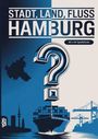Grübelgold Rätselhefte: Stadt, Land, Fluss, Hamburg, Buch