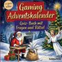 Schlauvento Interactive: Gaming-Adventskalender: Quiz-Buch mit Fragen und Rätsel, Buch