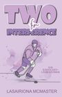 "Two for Interference", "Ein Eishockey-Liebesroman", "Lasairiona McMaster". Illustration eines Eishockeyspielers.