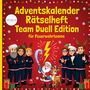 Rätselio Media: Adventskalender Rätselheft, Buch