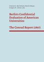 Charles E. McClelland: Berlin's Confidential Evaluation of American Universities, Buch