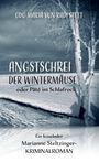"Angstschrei der Wintermäuse oder Pâté im Schlafrock" - Kriminalroman von Udo Maria von Radestett. Schneelandschaft mit Baum.