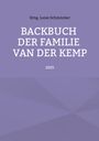 Backbuch der Familie van der Kemp, Buch
