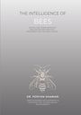 "The Intelligence of Bees" und Autor Dr. Pooyan Ghamari. Bienenillustration unten, grauer Hintergrund.