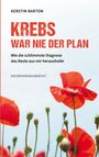 „Krebs war nie der Plan“: Ein Erfahrungsbericht mit rotem Mohn auf hellem Hintergrund.