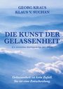 Blauer Himmel mit Wolken. Titel: "Die Kunst der Gelassenheit". Untertitel: "Ein stoisches Workbook für den Alltag".