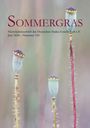 „SOMMERGRAS. Vierteljahresschrift der Deutschen Haiku-Gesellschaft e.V. Juni 2026 – Nummer 153.“  
Drei Mohnkapseln.