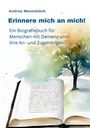 Andrea Mennebäck: Erinnere mich an mich, Buch